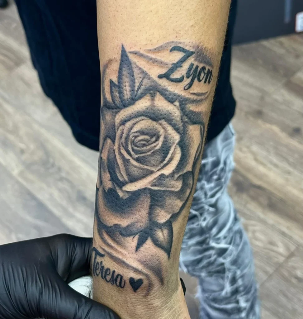 Fine Line Tattoo in Houston